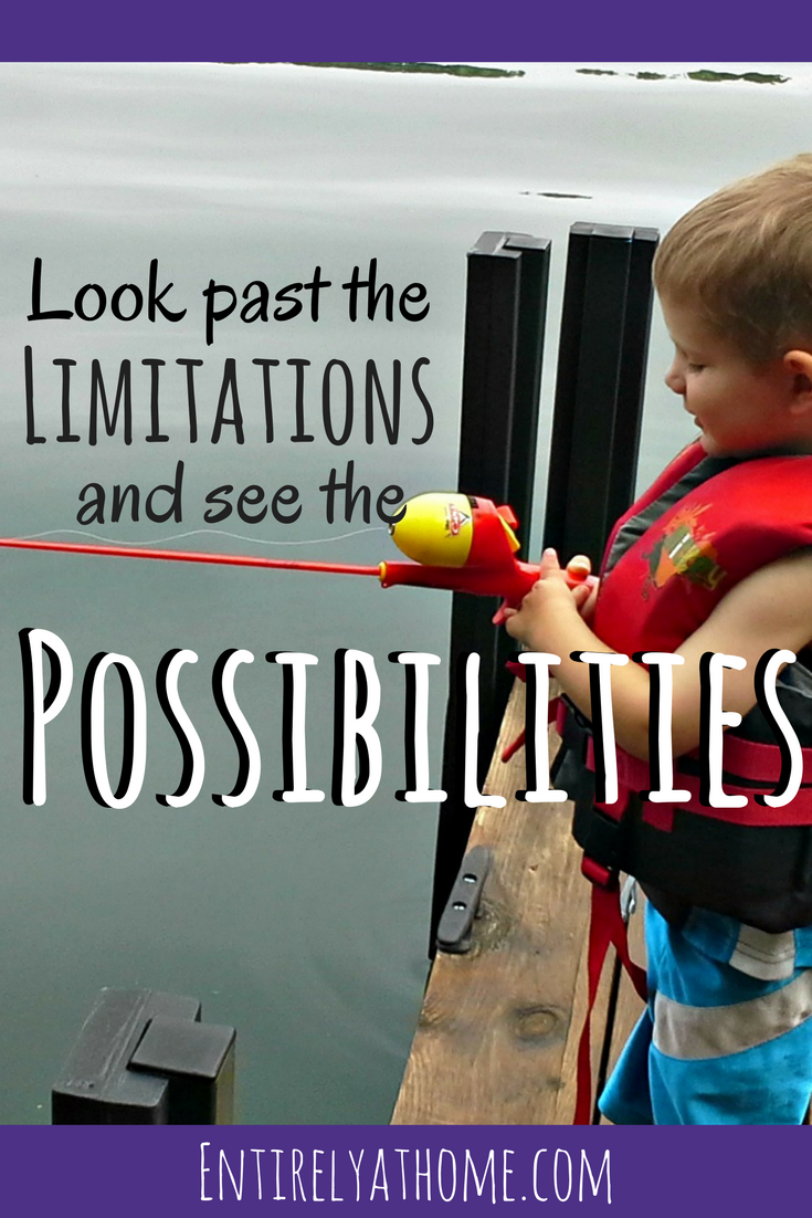 Do you have a child with special needs! No matter what their disability is it's time to stop looking at the limitations first in our kids and see the possibilities for them! Click to read more!