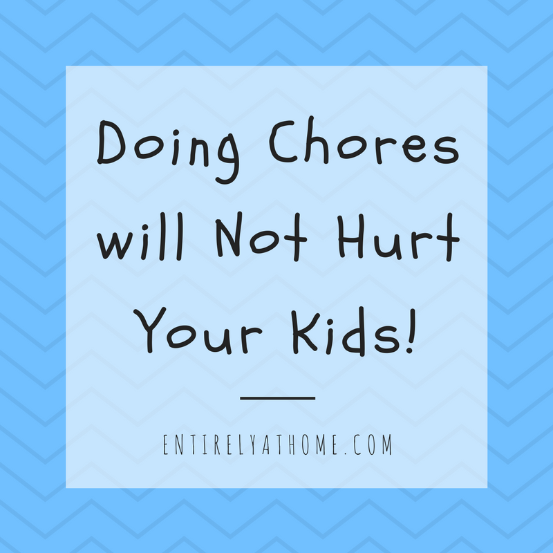 Don't wait to long to start teaching your kids responsibility! Click to read more about how you can teach your kids through daily chores.