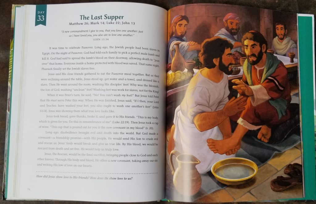#FreeProductReceived My family has enjoyed reading The Easter Storybook together and learning more about the Life of Jesus this Spring. #hsreviews #EasterStorybook #TheEasterStorybook #IanDale #LauraRichie #DavidCCook
