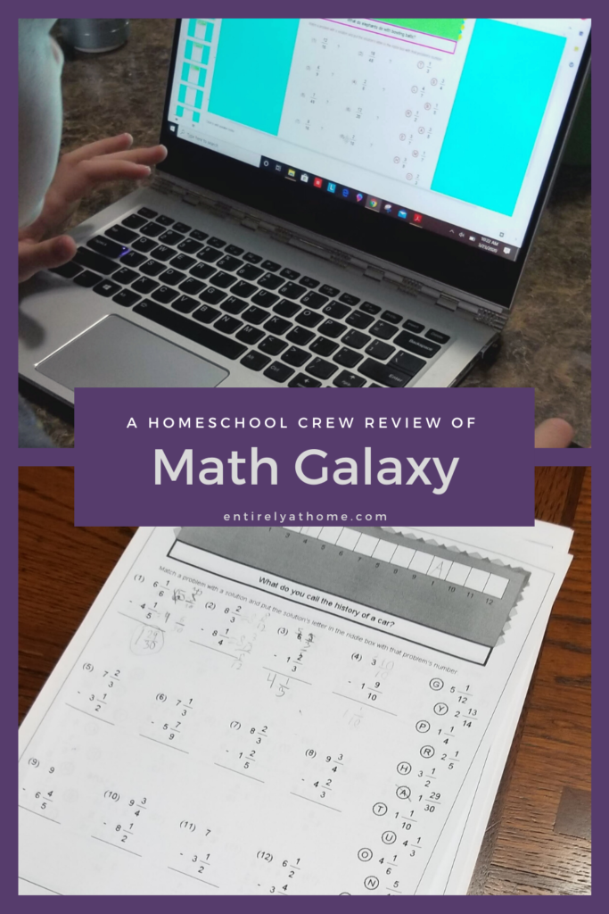 #FreeProductReceived Math Galaxy provides students with fun ebooks and apps to practice math skills. #hsreviews #mathgalaxy #mathriddles #mathworksheets