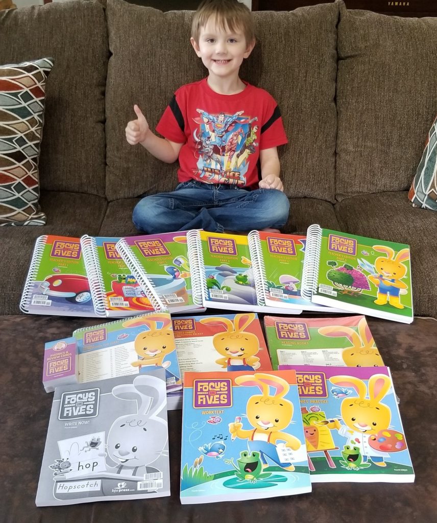 #FreeProductReceived BJU Press Homeschool's Focus on Fives is an excellent, Christian-based, foundational Kindergarten Curriculum!