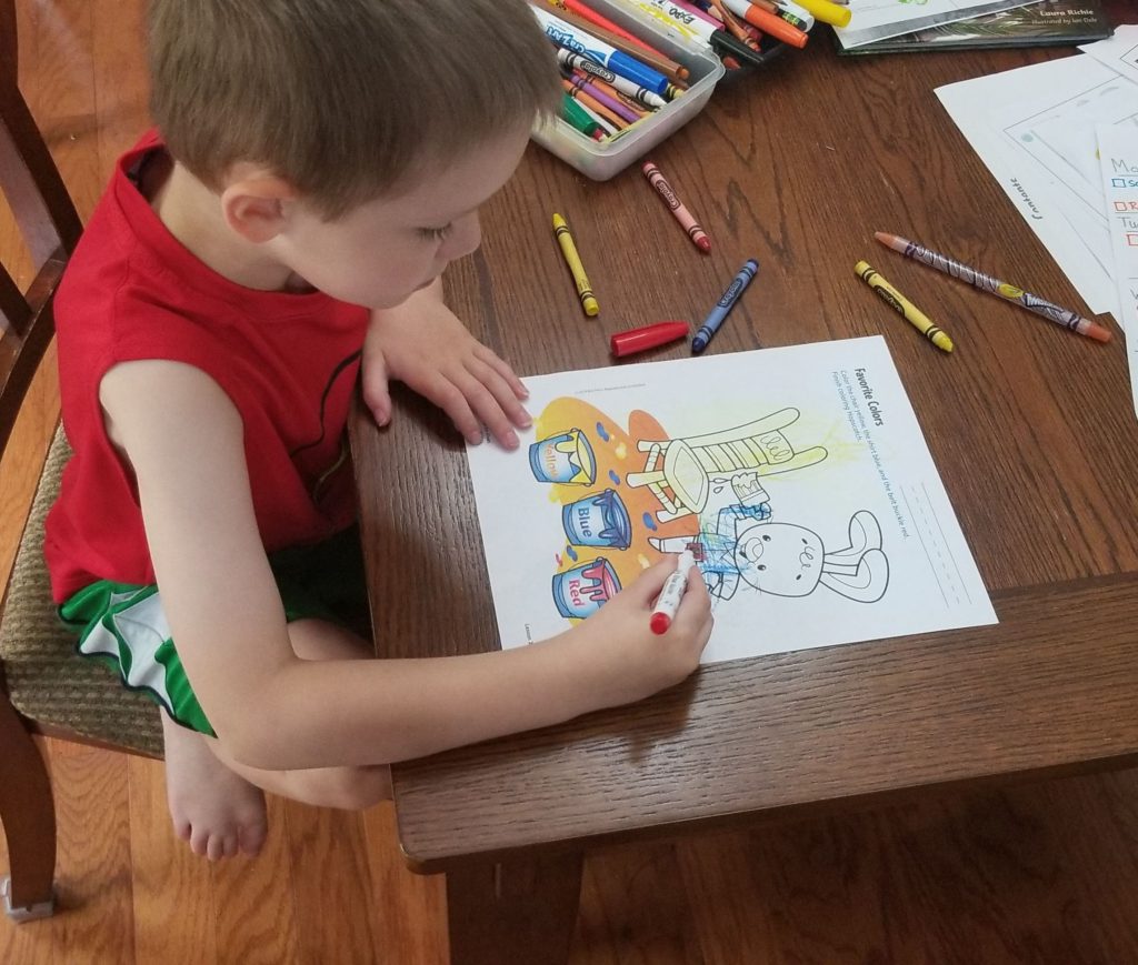 #FreeProductReceived BJU Press Homeschool's Focus on Fives is an excellent, Christian-based, foundational Kindergarten Curriculum!