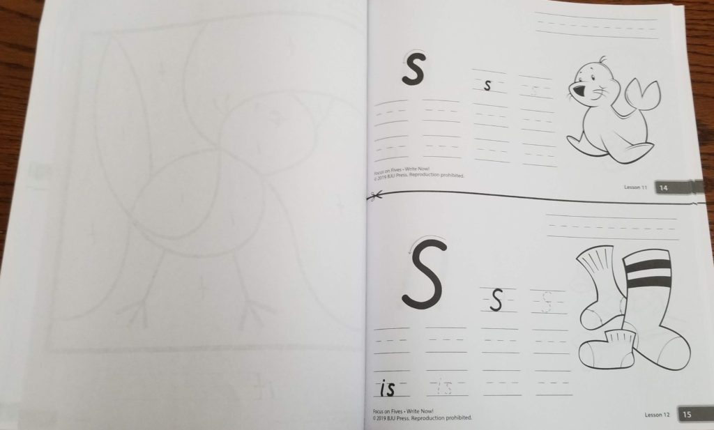 #FreeProductReceived BJU Press Homeschool's Focus on Fives is an excellent, Christian-based, foundational Kindergarten Curriculum!