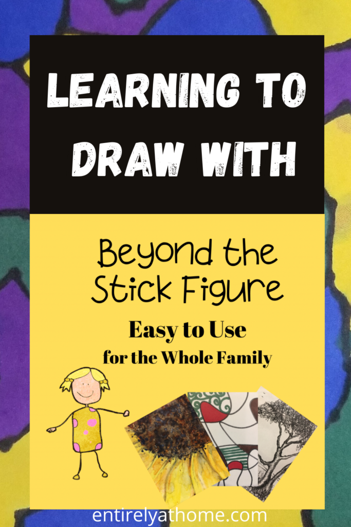 #FreeProductReceived Beyond the Stick Figure Art School provides a course that starts at the basics teaching anyone to draw using basic shapes and figures. #stickfigurefriends #artforhomeschoolers #artgenius #everyoneisanartist