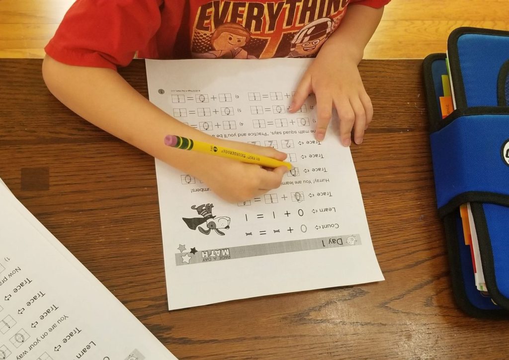 #Freeproductreceived Page a Day Math offers amazing kits that your kids will enjoy using to improve their Math fact fluency skills! #hsreviews #pageadaymath