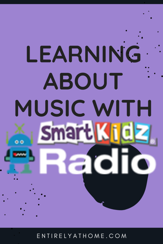 #FreeProductReceived Smart Kidz Radio has a diverse library of educational music programs to add to your homeschool! Click to Read more! #hsreviews #smartkidzradio #kidsmusic #childrensmusic #musicforkids #kidssongs #preschoolmusic #familymusic
