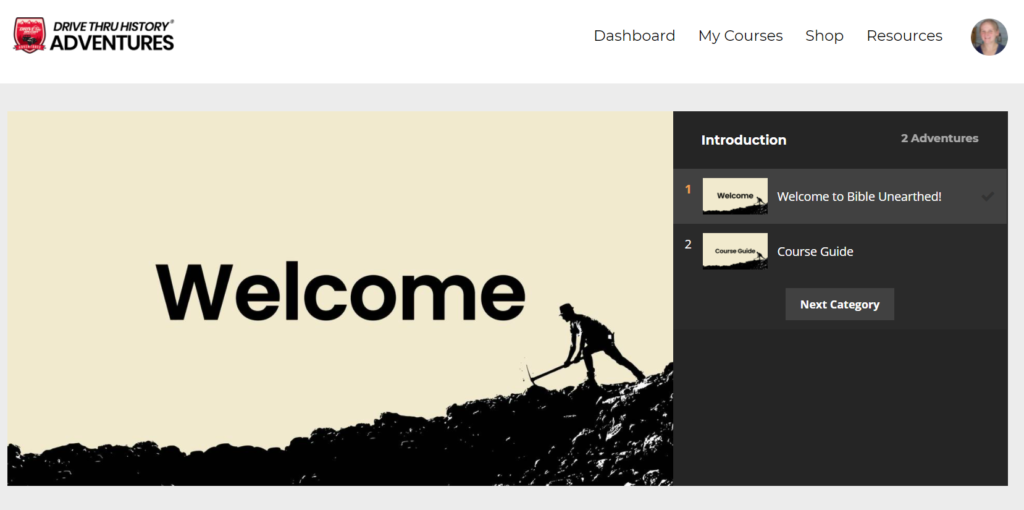 #FreeProductReceived My boys and I are loving learning about Archeology and its importance with Drive Thru History's New course Bible Unearthed. Click to read more! #hsreviews #bibleunearthed