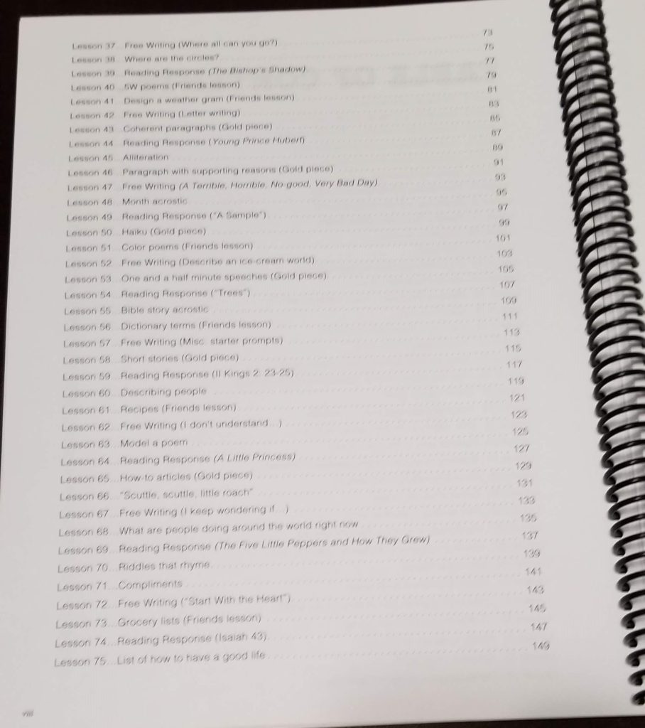 Complimentary Product Received ~ Creative Word Studio's Sparkling Bits of Writing Book one is a great workbook to help teach and encourage creative writing for your 5th and 6th grade students. #hsreviews #creativewordstudio #Christianhomeschool #languagearts #homeschoolwritingcurriculum #teachingwriting