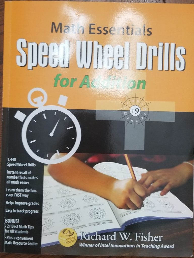 Complimentary Product Received ~ Building Math Fact Fluency in our homeschool is easy with Math Essentials Speed Wheel Drills #mathfacts #hsreviews #mathessentials #homeschoolmath #mathathome #additionfacts #multiplicationfacts #divisionfacts #homeschoolingmath