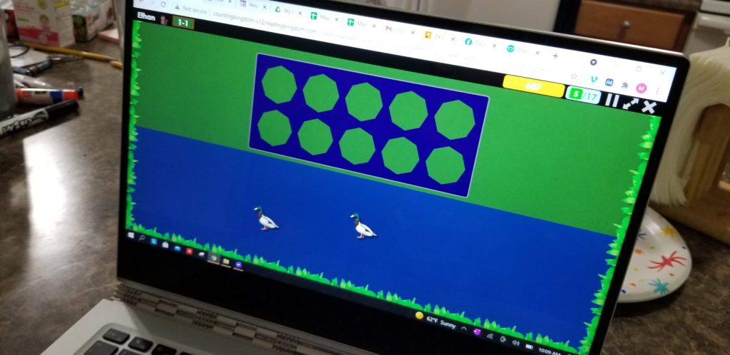 Complimentary Product Received ~ Counting Kingdom is an introductory math program for young children.