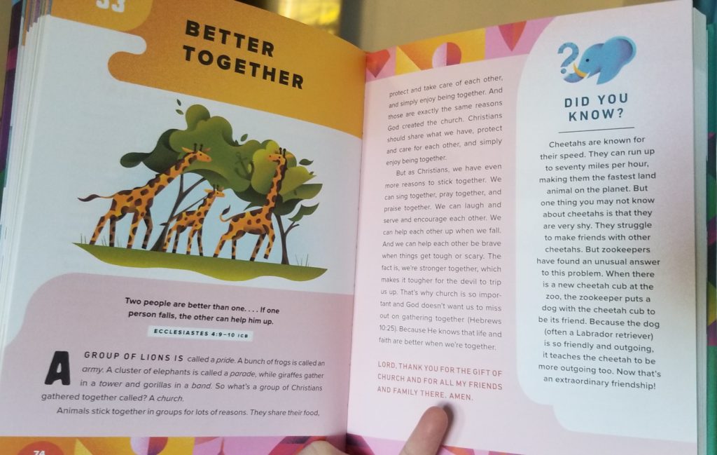 Complimentary Product Received ~ Roar Like a Lion is a devotional book for kids to give them courage in their Faith in Jesus.