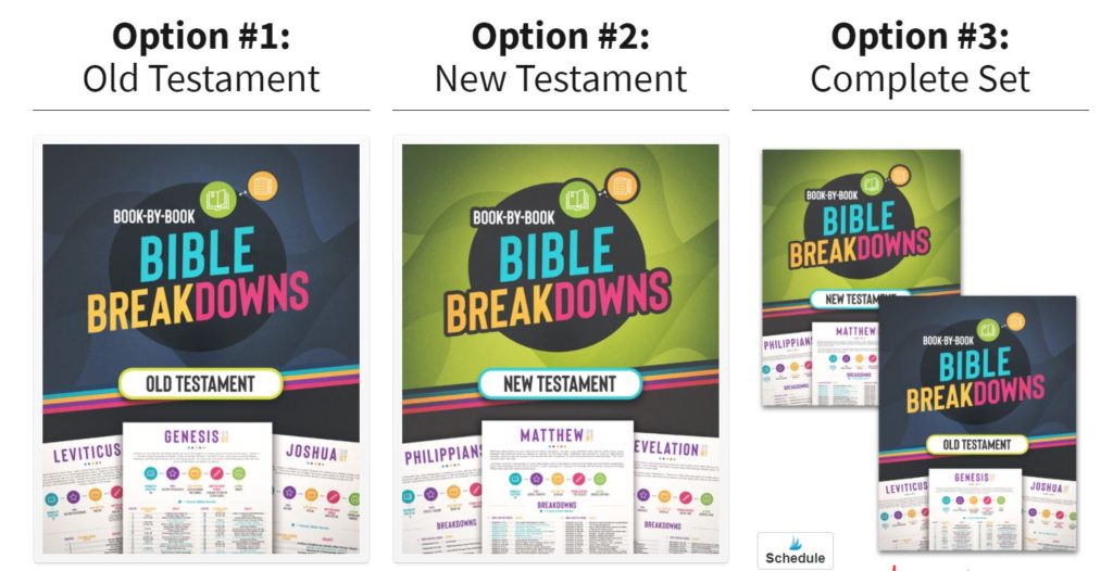 Complimentary product received ~ Bible Breakdowns are a great resource for kids and adults, homes and churches, to provice information and context for your Bible Study.