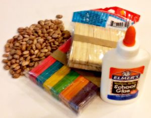 Make your own Base Ten Counters with only a few materials!