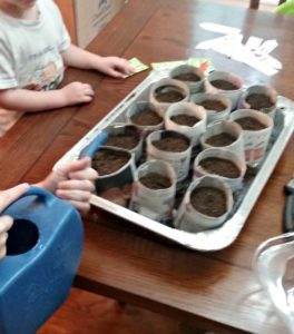 Teach your kids responsibility and start a garden with them this spring!