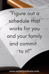 Are you overwhelmed trying to manage you work at home and homeschool schedule? Click for some tips to see how you can make it work!