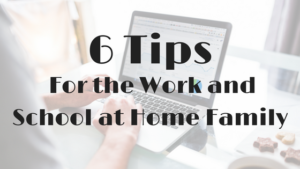 Are you overwhelmed trying to manage you work at home and homeschool schedule? Click for some tips to see how you can make it work!