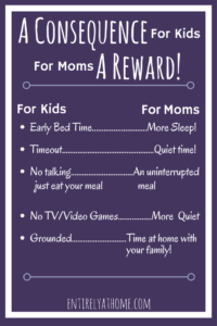 Have your ever punished your kids and then wished for their consequences. Click to read more about these punishments my kids get that I would actually love!