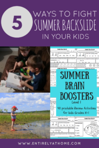 Want to keep your kids learning this summer and fight summer backslide? Click here for some great resources and ideas!