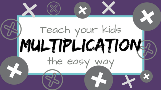 Here are some great strategies for teaching your kids multiplication! #homeschool #multiplication #multiply