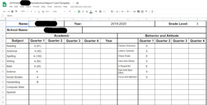 Why should we grade our homeschool kids? Try getting organized and motivate you and your kids with good record keeping and regular reports.