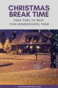 Take time to relax with your family this holiday season.