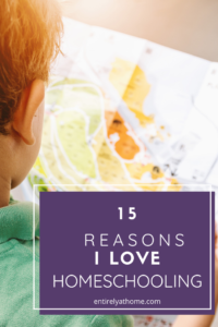 It's important to remember how blessed we are and why we are homeschooling! Here are some of the things I love about our homeschool life.