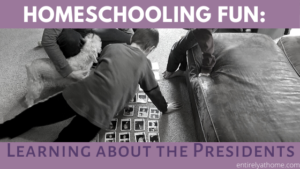 There are so many Fun ways to learn about US History. This week are are learning about the presidents in honor of Presidents' Day!