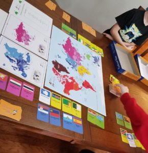 #FreeProductReceived Continent Race from Byron's Games is a fun way my kids are learning more about Geography. #ByronsGames #ContinentRace #Boardgames #hsreviews