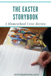 #FreeProductReceived My family has enjoyed reading The Easter Storybook together and learning more about the Life of Jesus this Spring. #hsreviews #EasterStorybook #TheEasterStorybook #IanDale #LauraRichie #DavidCCook