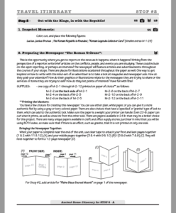 #Freeproductrecieved We had so much fun learning about Ancient Rome with Homeschool in the Woods' Project Passport World History Study!