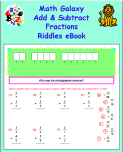 #FreeProductReceived Math Galaxy provides students with fun ebooks and apps to practice math skills. #hsreviews #mathgalaxy #mathriddles #mathworksheets