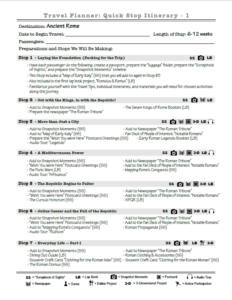 #Freeproductrecieved We had so much fun learning about Ancient Rome with Homeschool in the Woods' Project Passport World History Study!