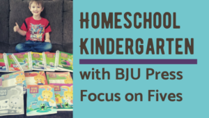 #FreeProductReceived BJU Press Homeschool's Focus on Fives is an excellent, Christian-based, foundational Kindergarten Curriculum!