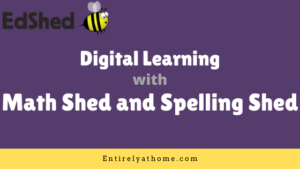 #freeproductrecieved Math Shed and Spelling Shed are both fantastic resources to provide curriculum or supplement programs with practice! #hsreviews #Spelling, #Phonics, #Math, #Math Facts, #Homeschooling