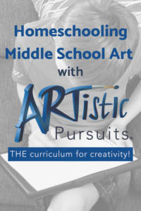#freeproductreceived ARTistic Pursuits Inc. provides excellent homeschool art curriculum at multiple levels. My son has loved learning with their Middle School Book One! #ART #Homeschool #ARTEDUCATION #artisticpursuits #creativity