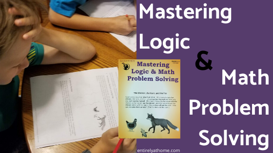 #freeproductreceived We have enjoyed using the Master Logic and Math Problem Solving from the Critical Thinking Co. to increase our kids problem solving and critical thinking ability. #hsreviews #thecriticalthinkingco, #criticalthinking, #empowerthemind
