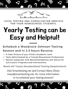 Yearly Testing Can Be helpful! Contact me if you want to schedule testing. mary@smarttesting.net