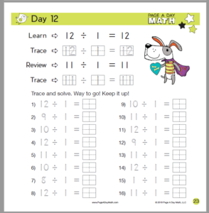 #Freeproductreceived Page a Day Math offers amazing kits that your kids will enjoy using to improve their Math fact fluency skills! #hsreviews #pageadaymath