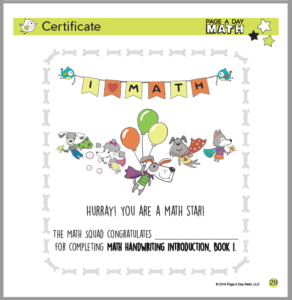 #Freeproductreceived Page a Day Math offers amazing kits that your kids will enjoy using to improve their Math fact fluency skills! #hsreviews #pageadaymath