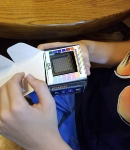 #Freeproductreceived The Pitsco Education Code Cube is fun and easy to use and a great way for kids to complete coding projects at home! #hsreviews #handsonmindson #PitscoSTEMatHome #ThePitscoExperience #BuiltwithPitsco