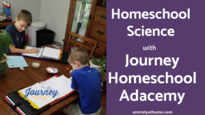 #FreeProductReceived Journey Homeschool Academy's course Experience Biology Elementary is fun, easy to use, and provides clear in-depth Science instruction for me to use with my kids. #hsreviews #ExperienceBiology