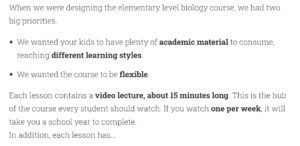 #FreeProductReceived Journey Homeschool Academy's course Experience Biology Elementary is fun, easy to use, and provides clear in-depth Science instruction for me to use with my kids. #hsreviews #ExperienceBiology