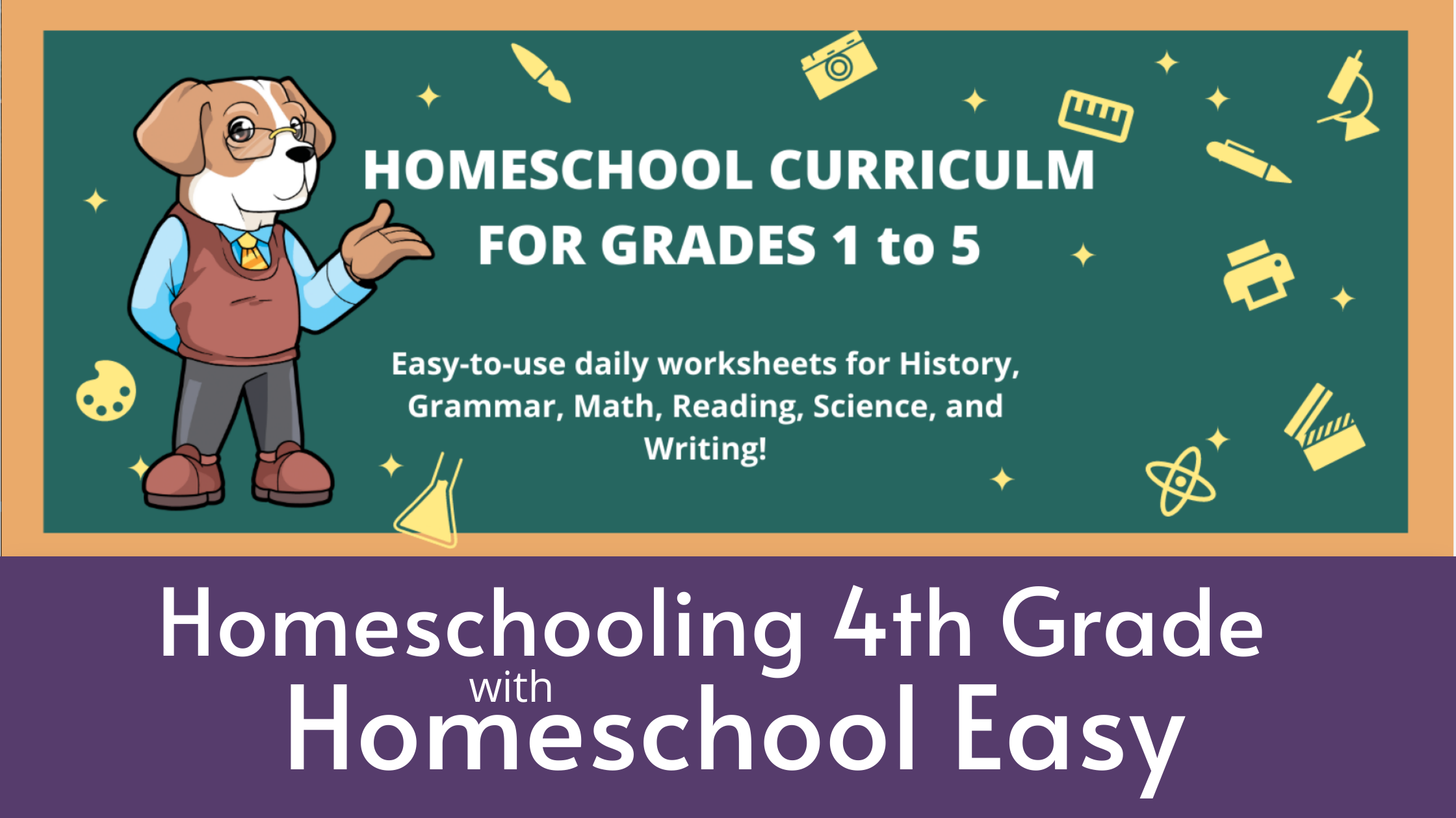 #Freeproductreceived Homeschool Easy provides an all in one Homeschool Curriculum for Elementary students that is ready to go and easy to use! #hsreviews #HomeschoolEasy