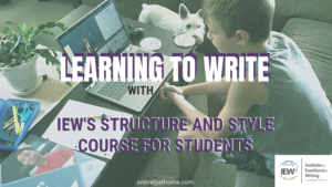 #FreeProductReceived IEW has created an excellence course for middle school students to improve their writing skills. #hsreviews #iewsss #iewfreelessons