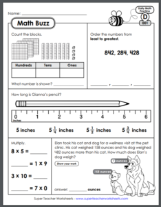 #FreeProductReceived Super Teacher Worksheets is a great low cost resource for printable worksheets and activities for your homeschool. #hsreviews #superteacherworksheets