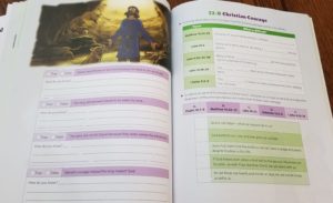 #FreeProductReceived Positive Action Bible Curriculum's 4th grade Building Life Castles Curriculum is a great foundational Bible Study for 4th grade students. #hsreviews #positiveactionforchrist #positiveactionbiblecurriculum