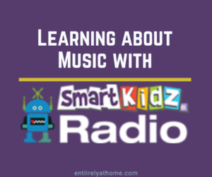 #FreeProductReceived Smart Kidz Radio has a diverse library of educational music programs to add to your homeschool! Click to Read more! #hsreviews #smartkidzradio #kidsmusic #childrensmusic #musicforkids #kidssongs #preschoolmusic #familymusic