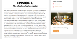 #FreeProductReceived My boys and I are loving learning about Archeology and its importance with Drive Thru History's New course Bible Unearthed. Click to read more! #hsreviews #bibleunearthed