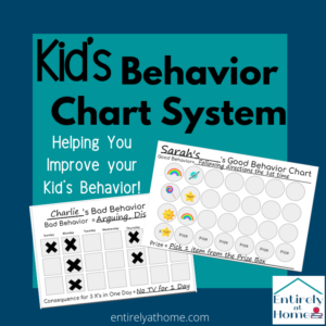 This Kid's Behavior Chart System will Guide you in helping you improve your child's behavior.