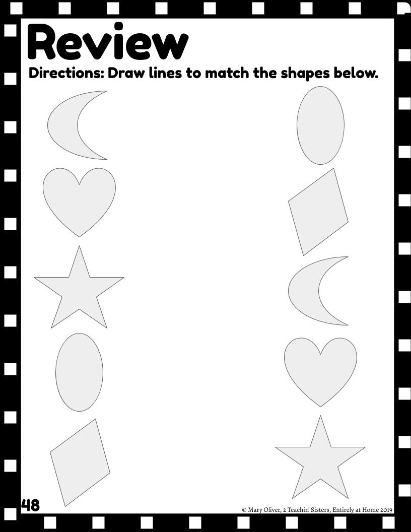 Preschool Learn My Shapes Workbook - Image 8